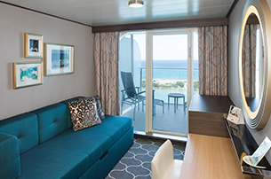 Каюта с балконом "Ocean View with Large Balcony Stateroom"