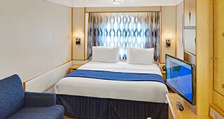 Каюта с окном "Ocean View Quad Guarantee"