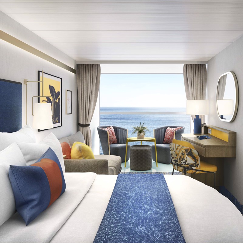 Каюта c балконом "Spacious Infinite Ocean View Balcony"