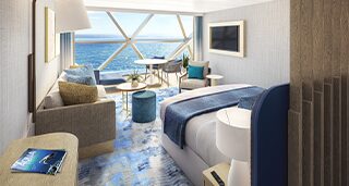 Cьют "Ocean View Panoramic Suite (No Balcony)"