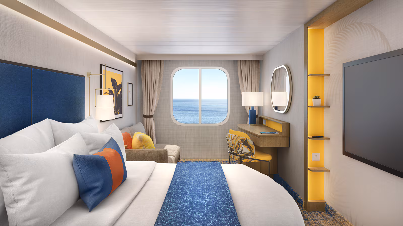 Каюта с окном "Ocean View Guarantee"