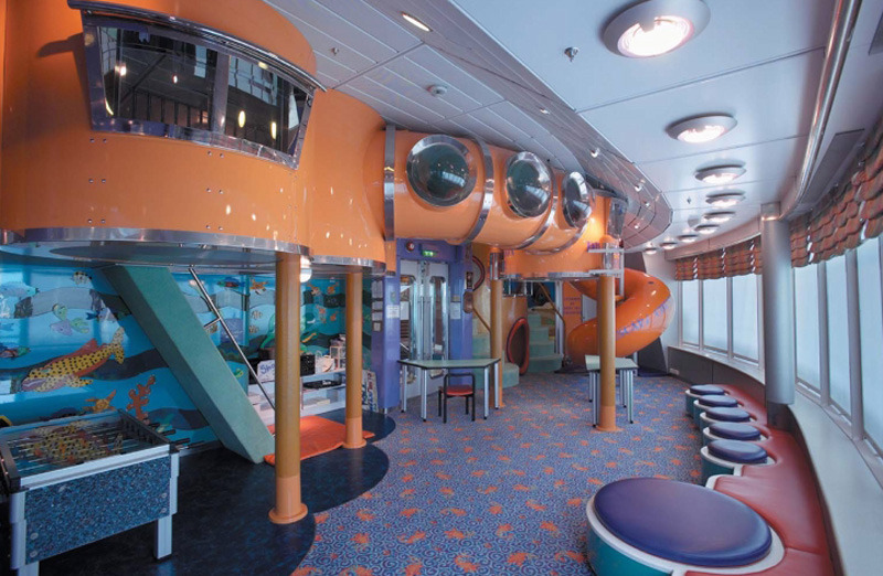 Круизный лайнер Splendour of the Seas - Игровой зал (Playroom)