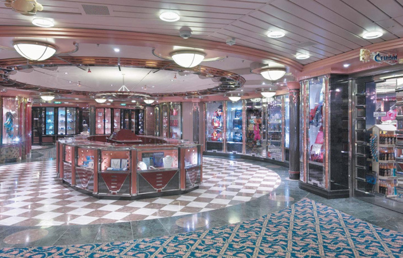 Круизный лайнер Splendour of the Seas - Галерея бутиков (Boutiques)
